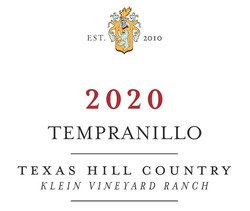 2020 Klein Tempranillo Vintage Port
